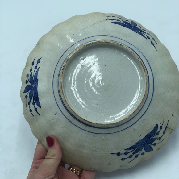 Vintage Hand-Painted Plate - Picture 8 of 10